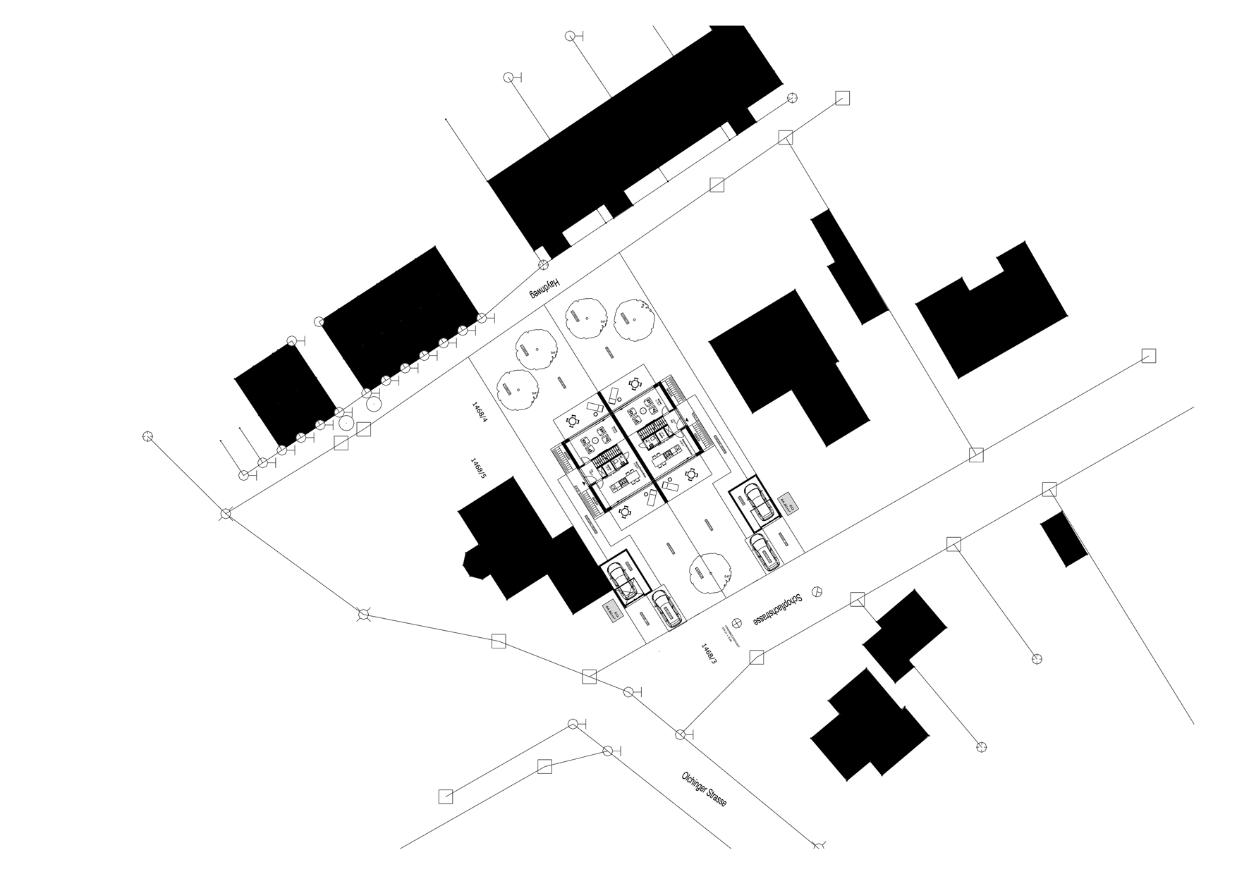 Schopflachstraße, Lageplan